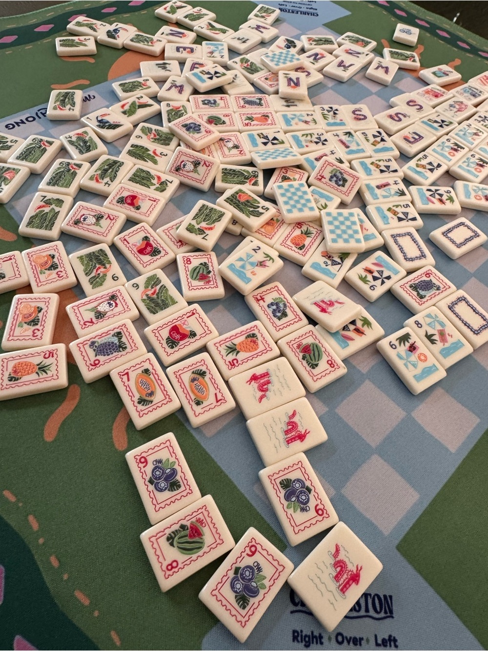 Mahjong Travel Tiles and Travel Mat
Unbranded